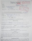 contrat de bail  portant la décharge
